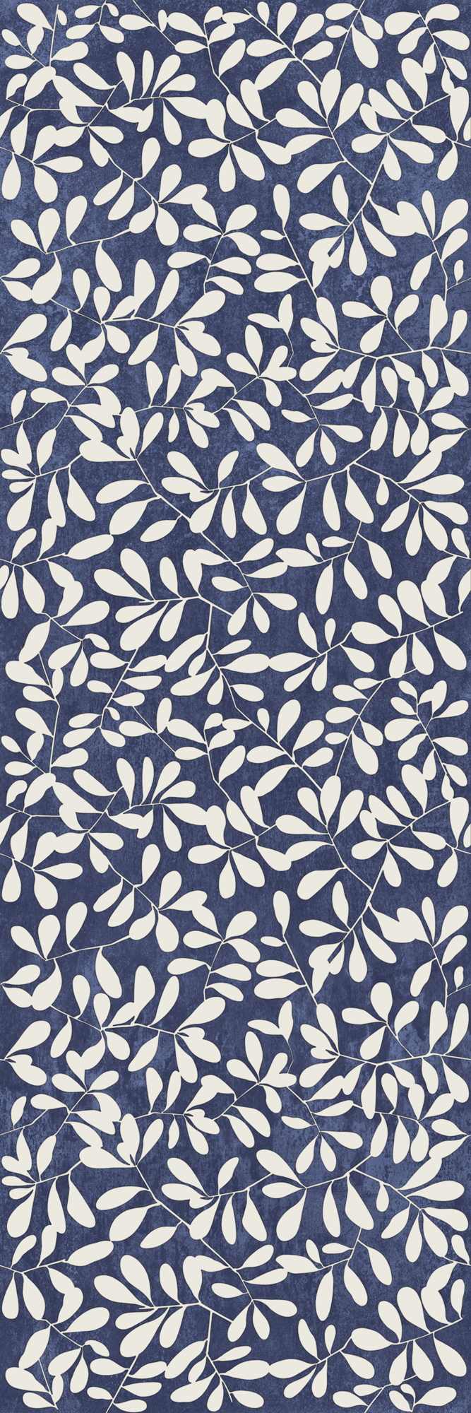 Serie Wonderwall - Leaves Red and Blue